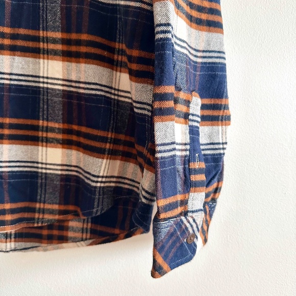 NWT Rails Forrest Heavy Flannel Shirt | Men’s XL | Oat Umber Steel Cotton - Picture 5 of 10